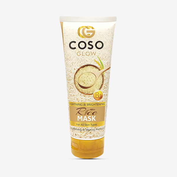Coso Glow Rice Face Mask